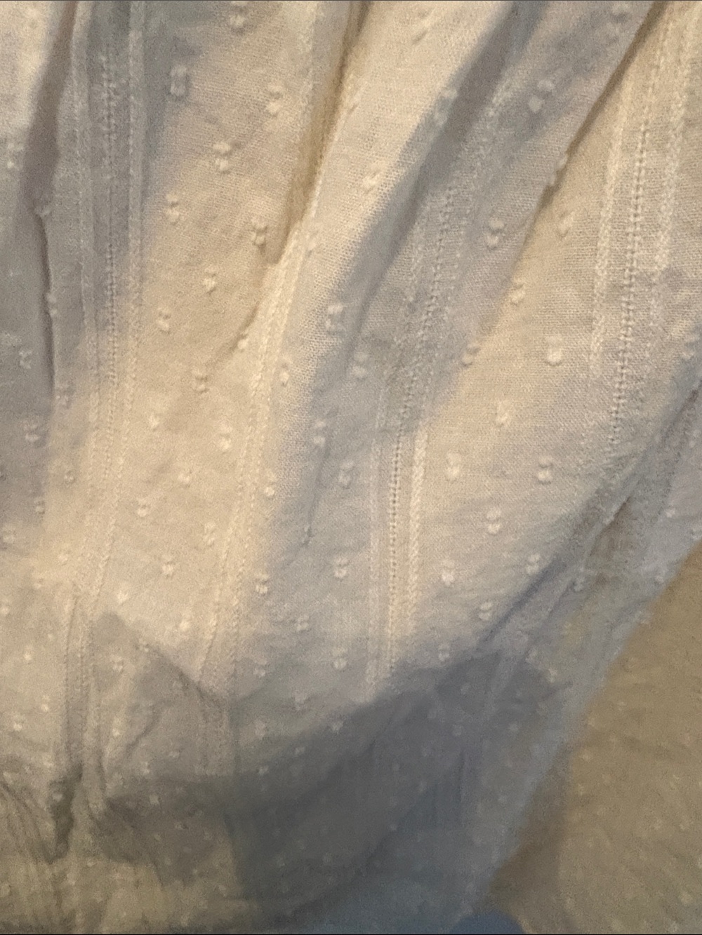 Torrid NWOT Cream Off-Shoulder Peasant Cottagecore top w/ Lace Trim Size 2 Boho - Picture 6 of 7